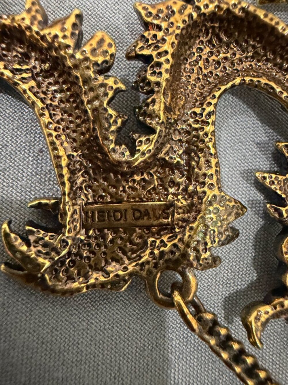 Heidi Daus Chinoiserie Dragon Tassel Necklace - Picture 8 of 17